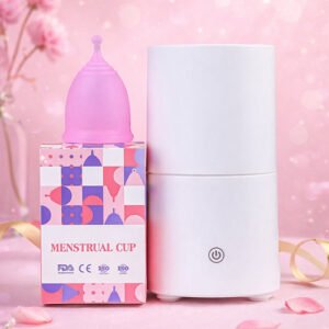 Menstrual Cup and Touch Panel Sterilizer - Combo